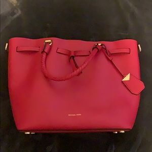 Michael Kors large bucket crossbody